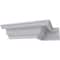 Ekena Millwork 4 5/8"H x 3 1/2"P x 5 3/4"F x 94 1/2"L Elsinore Traditional Smooth Crown Moulding MLD04X03X05EL - alternate 9